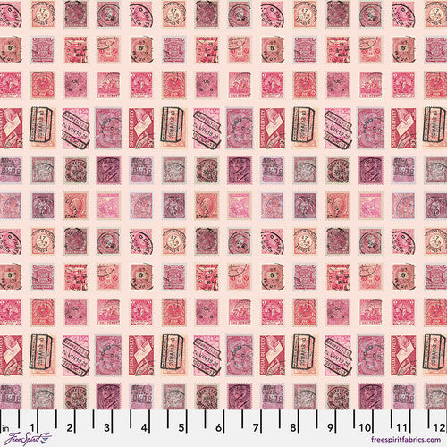 Pink - Stamps from Palette Pink by Tim Holtz for Freespirit