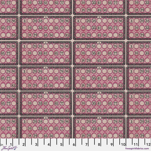 Pink - Numbers from Palette Pink by Tim Holtz for Freespirit