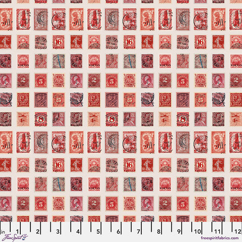 Pre-Order Red - Stamps from Palette Red by Tim Holtz for Freespirit