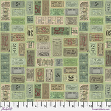 Load image into Gallery viewer, Eclectic Elements Palette Green Half Yard Bundle by Tim Holtz for Freespirit Fabric
