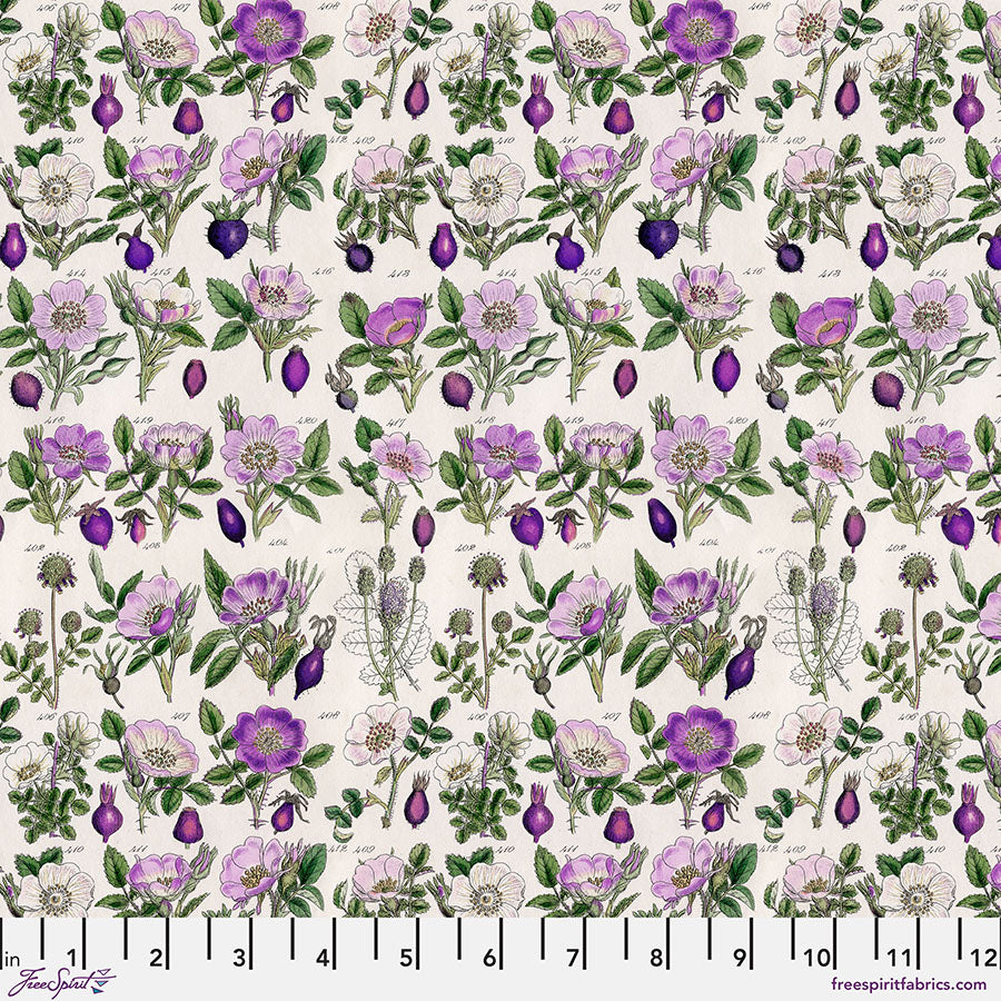 Botanical in Purple from Palette Purple by Tim Holtz for Freespirit