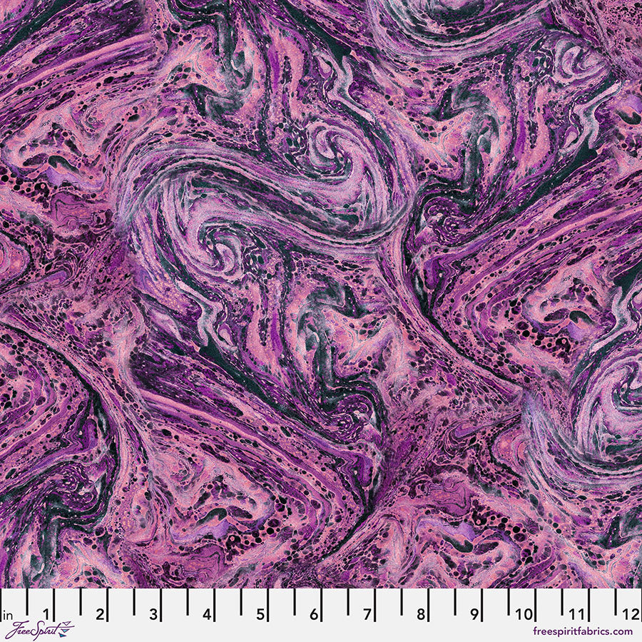 Marble in Purple from Palette Purple by Tim Holtz for Freespirit