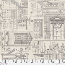 Load image into Gallery viewer, Pre-Order Eclectic Elements Palette Charcoal Half Yard Bundle by Tim Holtz for Freespirit Fabric
