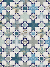 Load image into Gallery viewer, Tickets in Blue from Palette Blue by Tim Holtz for Freespirit, PWTH282.Blue
