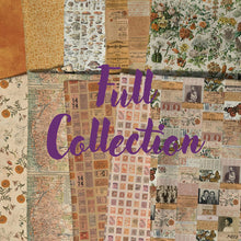 Load image into Gallery viewer, Pre-Order Eclectic Elements Palette Orange Fat Quarter Bundle by Tim Holtz for Freespirit Fabric
