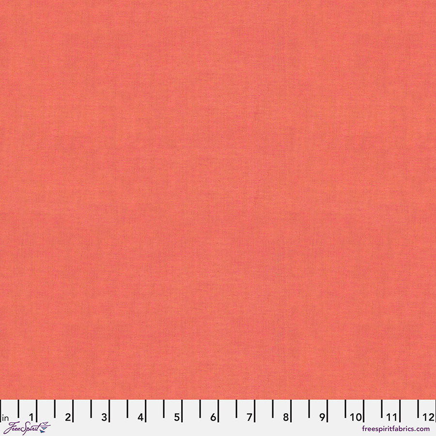 Kaffe Fassett Shot Cotton in Persimmon, SCGP136.Permission