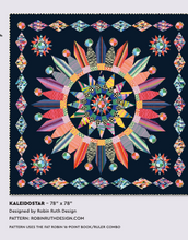Load image into Gallery viewer, Pre-Order Kaleidoscope Mini Stripe in Majorelle Blue/Kelp by Annabel Wrigley, Windham Fabrics, 54121D-5
