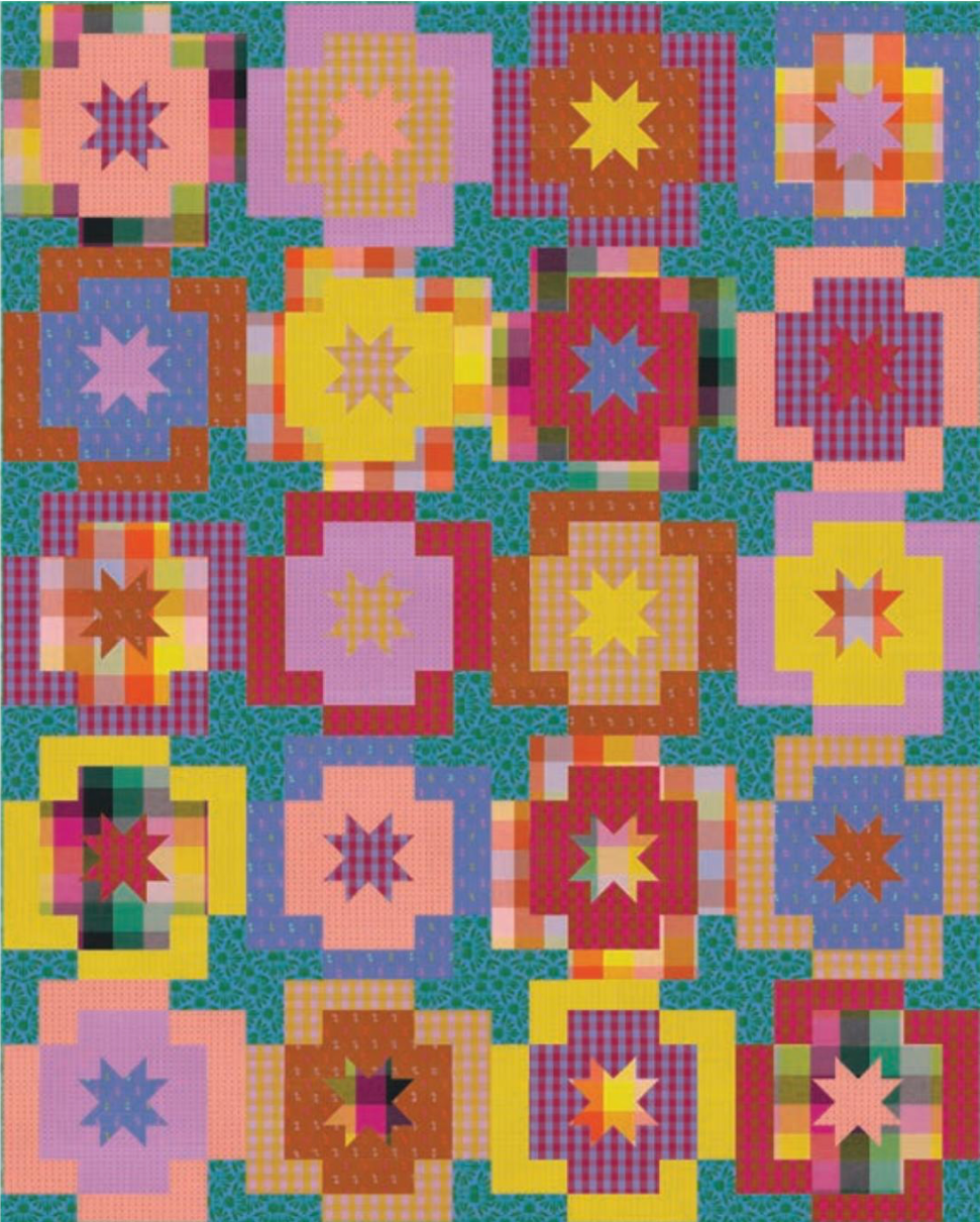 Pre-Order, Meadowland Quilt Kit featuring Garden Variety