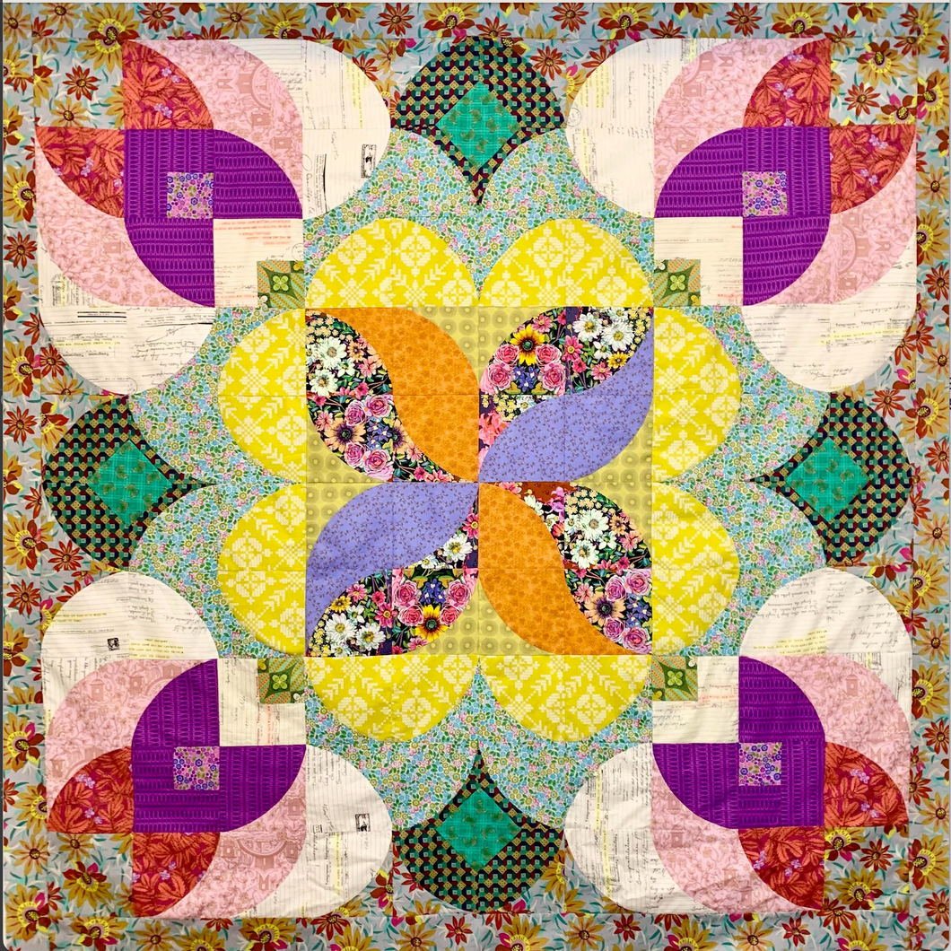 Posh Blossom Quilt Kit