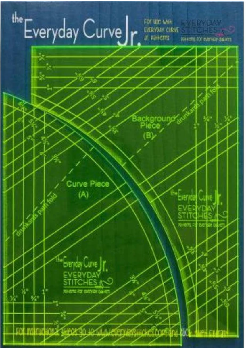 Everyday Curve Jr Acrylic Template