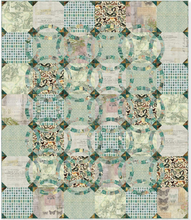 Load image into Gallery viewer, Stamps in Teal from Palette Teal by Tim Holtz for Freespirit, PWTH271.Teal
