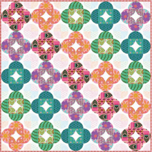 Load image into Gallery viewer, Dainty Tray Quilt Kit featuring Jumpstart Collection by Anna Maria for Northcott
