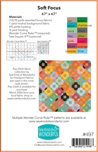 Load image into Gallery viewer, Soft Focus Quilt Pattern
