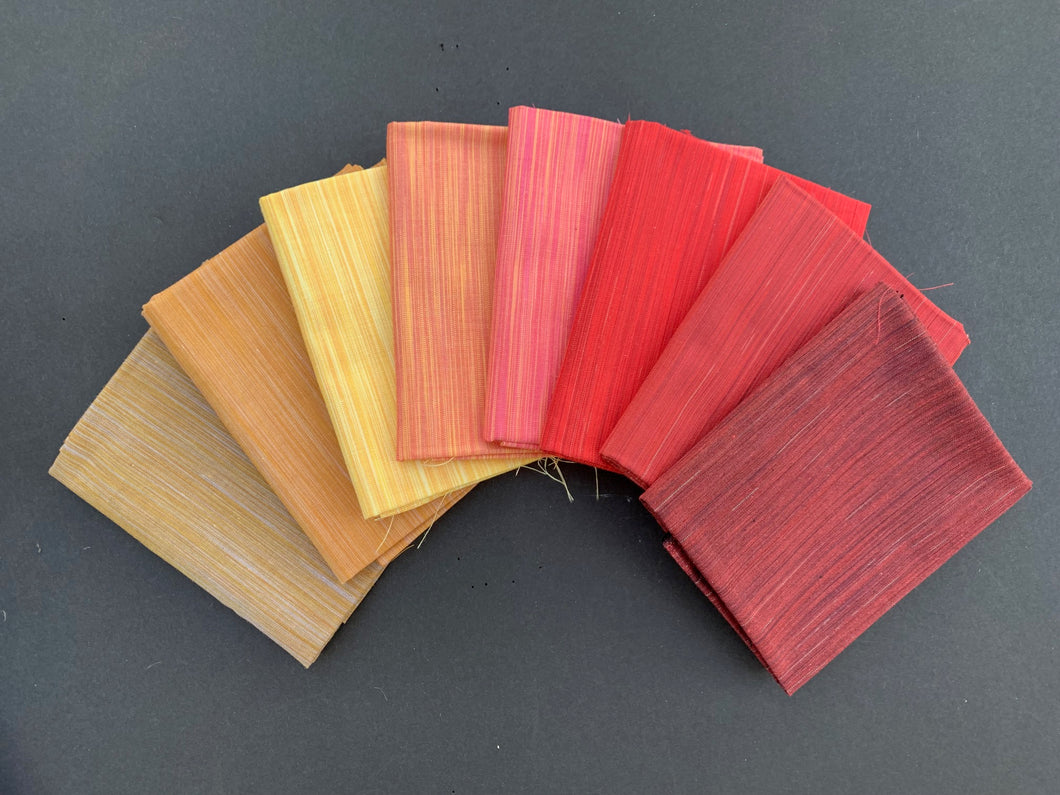 Summer Space Dye Woven Fat Quarter Bundle by FIGO