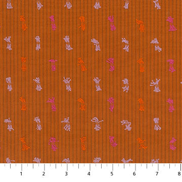 Pre-Order, Channeling in Rust Garden Variety WAMT103-59V Anna Maria Textiles