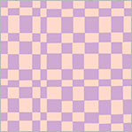 Load image into Gallery viewer, Pre- Order Kaleidoscope Checker in Blush/Vervain by Annabel Wrigley, Windham Fabrics, 54120D-3

