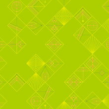 Load image into Gallery viewer, Tiles in Lime, Deco Glo 2
