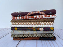 Load image into Gallery viewer, Brown Fat Quarter Precut Bundle
