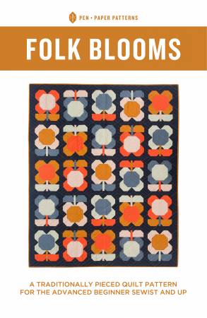 Folk Bloom Quilt Pattern