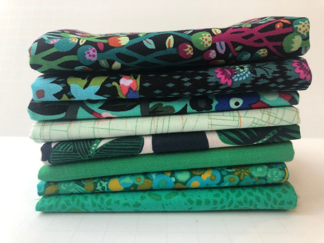 Green Fat Quarter Precut Bundle