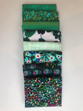 Load image into Gallery viewer, Green Fat Quarter Precut Bundle
