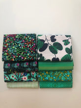 Load image into Gallery viewer, Green Fat Quarter Precut Bundle
