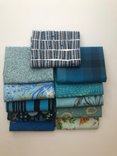 Load image into Gallery viewer, Light Blue Fat Quarter Precut Bundle
