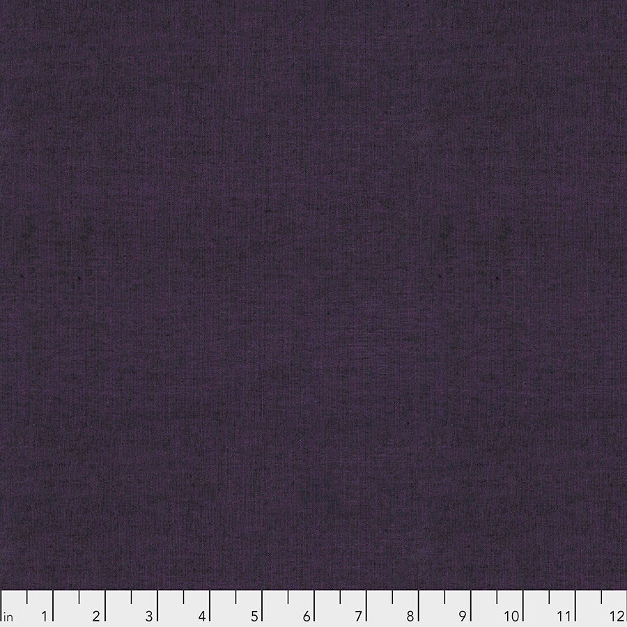 Shot Cotton in Aubergine