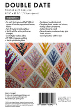 Load image into Gallery viewer, Double date Quilt Pattern
