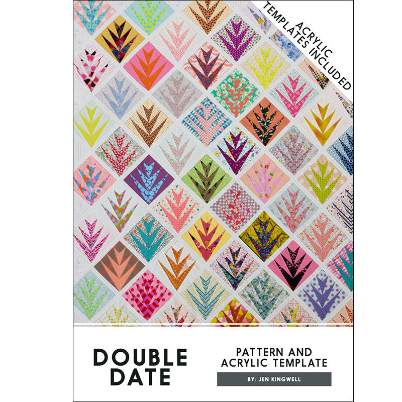 Double Date Pattern with Acrylic Template