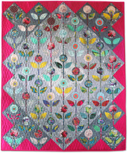 Load image into Gallery viewer, Folk Flower Quilt Pattern
