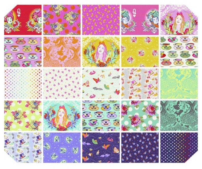 Curiouser & Curiouser Fat Quarter Bundle