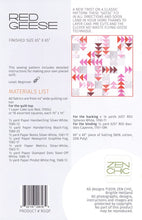 Load image into Gallery viewer, Red Geese Quilt Pattern
